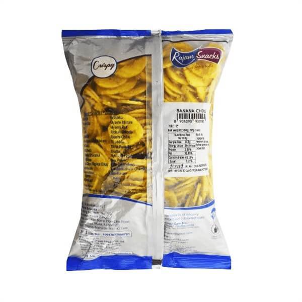 Rajam Snacks Yellow Banana Chips